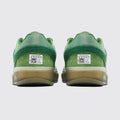 Bad Bunny x Adidas Gazelle Indoor El Yunque sneaker – back view of the pair
