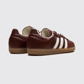 Adidas Samba OG Fox Brown Gum sneaker – back view of the pair