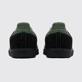 Adidas Samba OG Black Silver Green de Mujer zapatilla – vista trasera del par