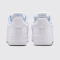 Nike Air Force 1 '07 LV8 White Metallic Silver zapatilla – vista trasera del par