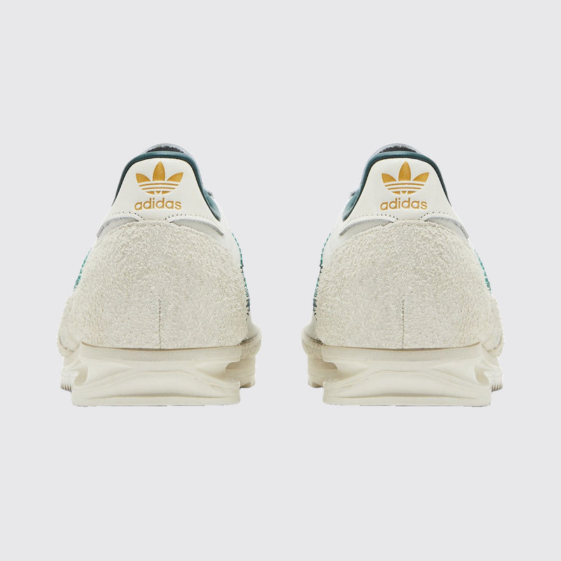 Adidas SL 72 OG Off White Collegiate Green Damen Sneaker – Rückansicht des Paares