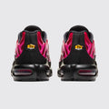 Supreme x Nike Air Max Plus Fire Pink sneaker – back view of the pair