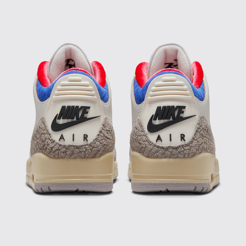Air Jordan 3 Seoul 2.0 basket – vue arrière de la paire