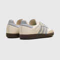 Adidas Samba OG Cream White Wonder Silver de Mulher sapatilha – vista traseira do par