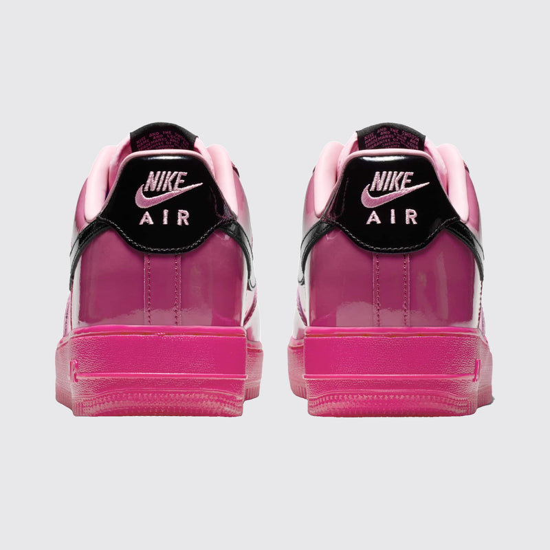 Nike Air Force 1 Low Pink Cooler Mulberry Rose zapatilla – vista trasera del par