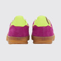 Adidas Gazelle Indoor Shock Purple Damen Sneaker – Rückansicht des Paares