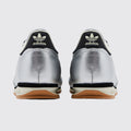 Women's Adidas SL 72 OG Silver Metallic Black sneaker – back view of the pair