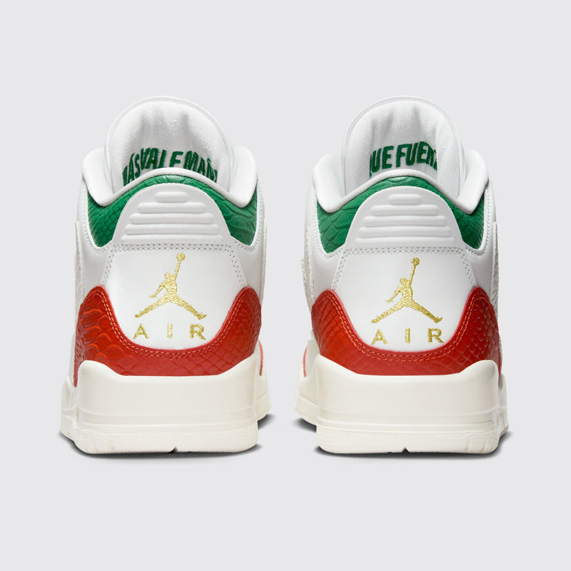 Air Jordan 3 El Vuelo basket – vue arrière de la paire