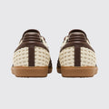 Adidas Samba OG Cream White Earth Strata de Mulher sapatilha – vista traseira do par