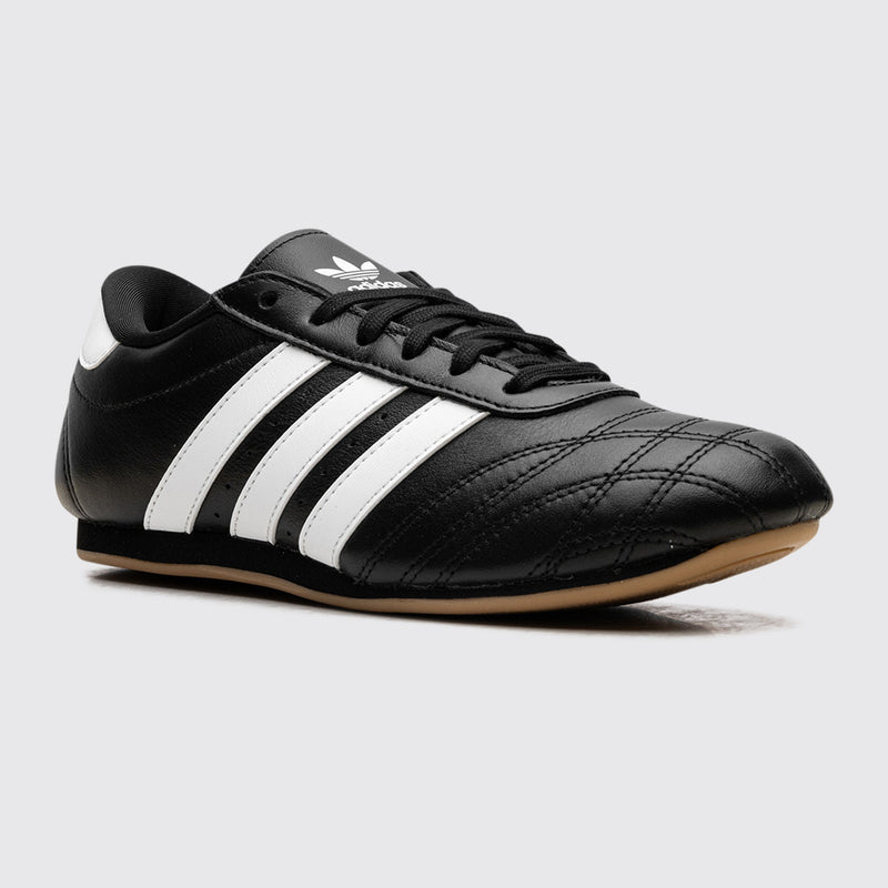 Adidas Taekwondo Lace Core Black Cloud White de Mulher sapatilha – vista frontal a três quartos