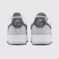 Nike Air Force 1 '07 LV8 Pure Platinum Wolf Grey sneaker – back view of the pair