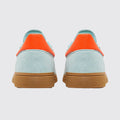 Adidas Handball Spezial Semi Flash Aqua Impact Orange Femme basket – vue arrière de la paire