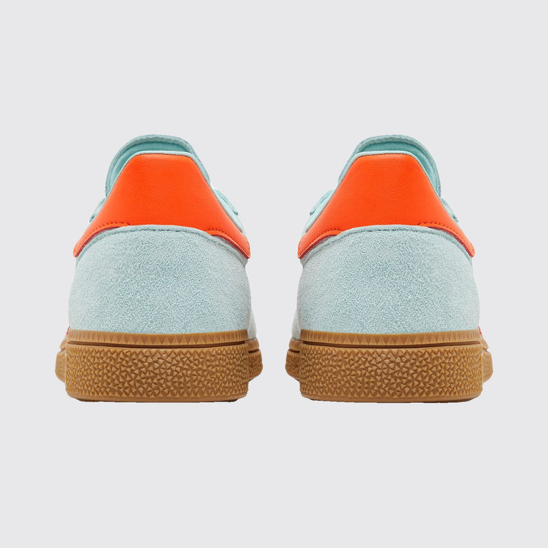 Adidas Handball Spezial Semi Flash Aqua Impact Orange Femme basket – vue arrière de la paire