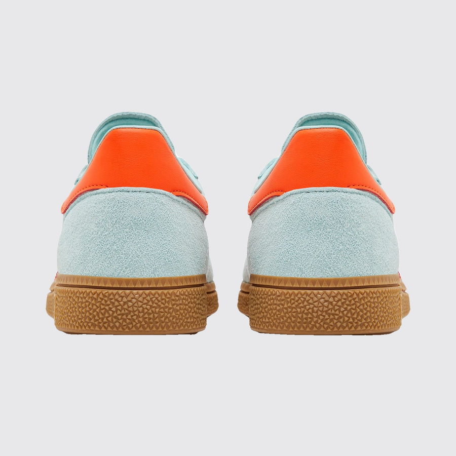 Adidas Handball Spezial Semi Flash Aqua Impact Orange Femme basket – vue arrière de la paire