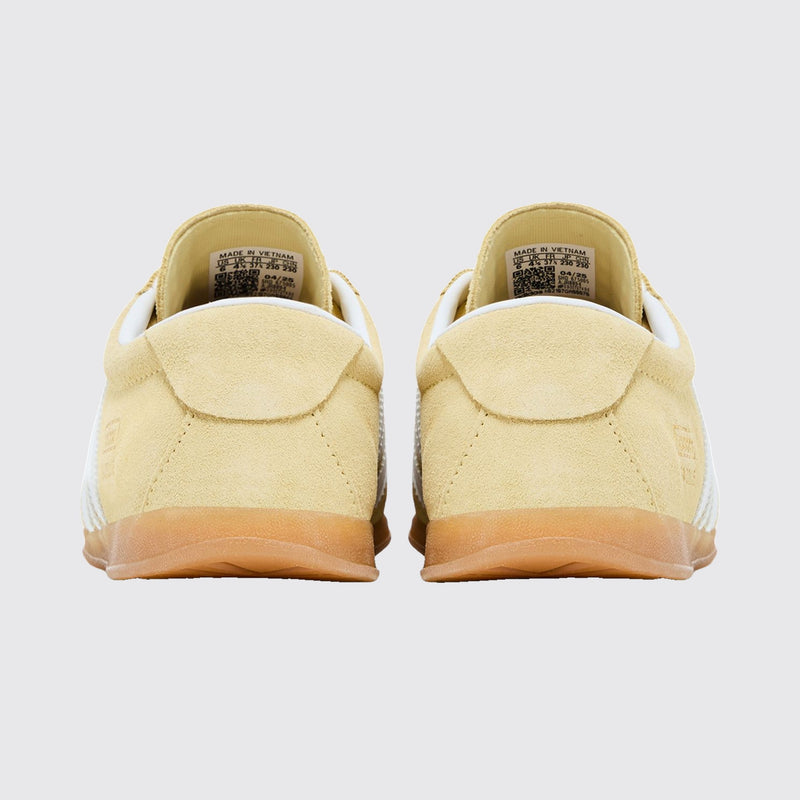 Adidas Gazelle Lo Pro Almost Yellow Femme basket – vue arrière de la paire