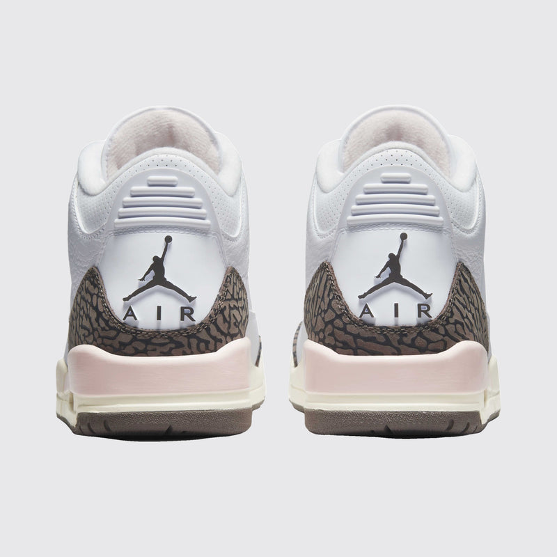 Air Jordan 3 Neapolitan Femme basket – vue arrière de la paire