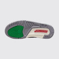 Air Jordan 3 Lucky Green Damen Sneaker – Ansicht der Laufsohle