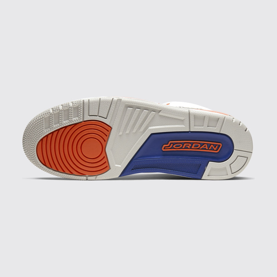 Air Jordan 3 Knicks sneaker – outsole view