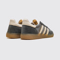 Adidas Handball Spezial Grey Four Off White Sneaker – Rückansicht des Paares