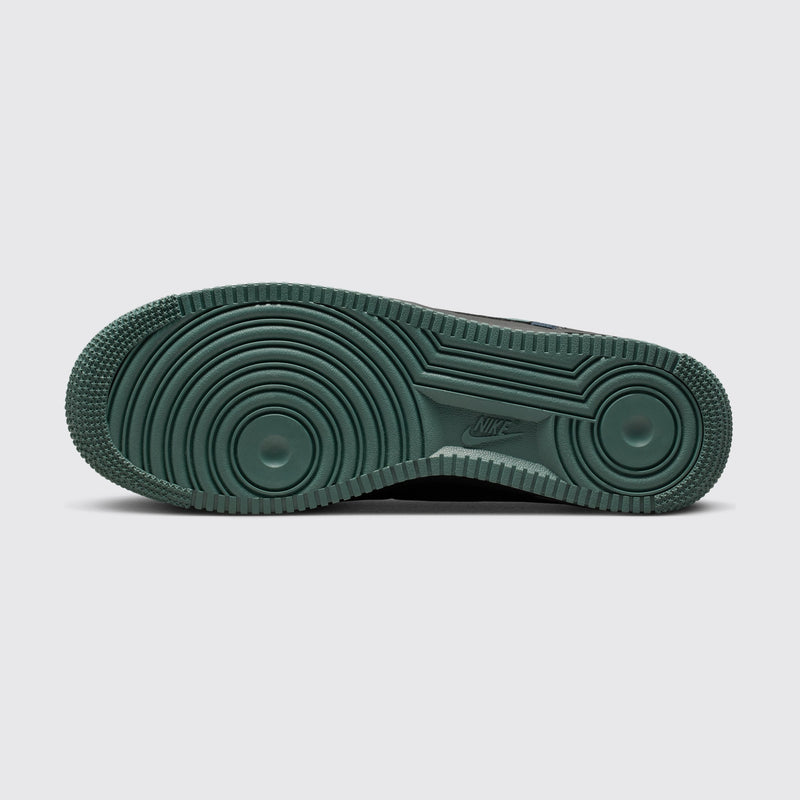 Nike Air Force 1 '07 Black Vintage Green sneaker – outsole view