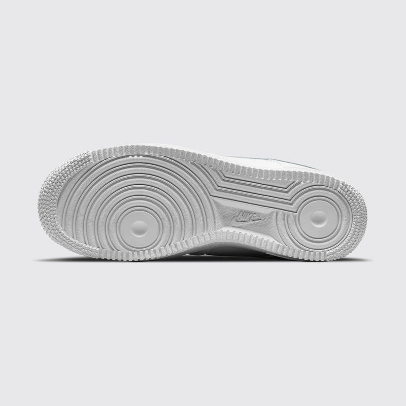 Nike Air Force 1 '07 Essential White Light Silver Damen Sneaker – Ansicht der Laufsohle