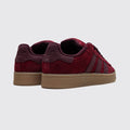 Adidas Campus 00s Japanese Rock Garden Burgundy sneaker – back view of the pair