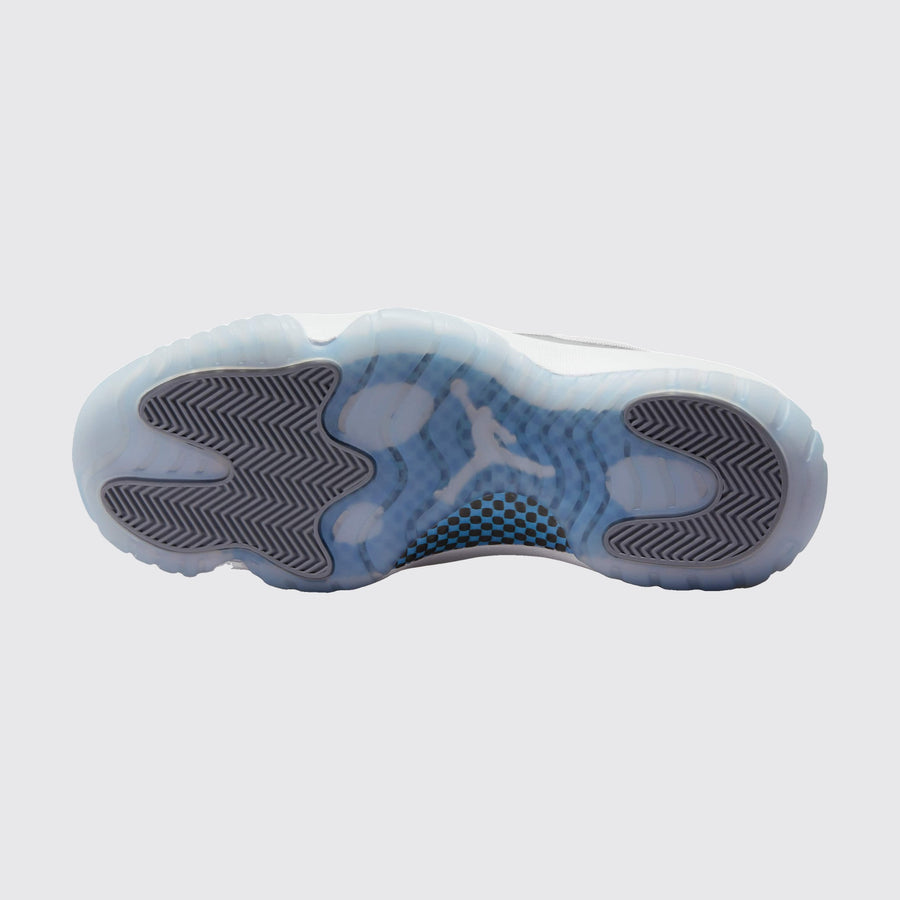 Air Jordan 11 Low Cement Grey sneaker – outsole view