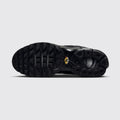 Nike Air Max Plus Triple Black sneaker – outsole view