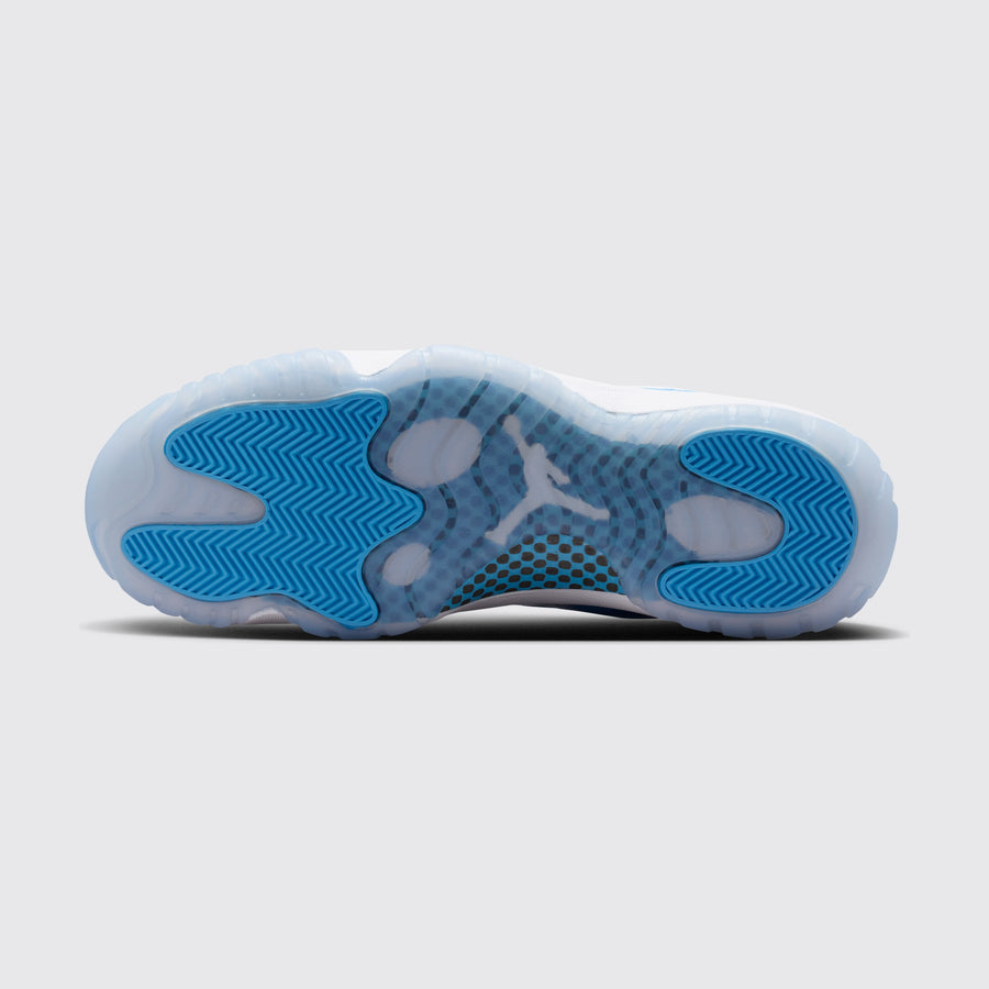 Air Jordan 11 Low University Blue zapatilla – vista de la suela