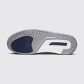 Air Jordan 3 Midnight Navy sneaker – outsole view