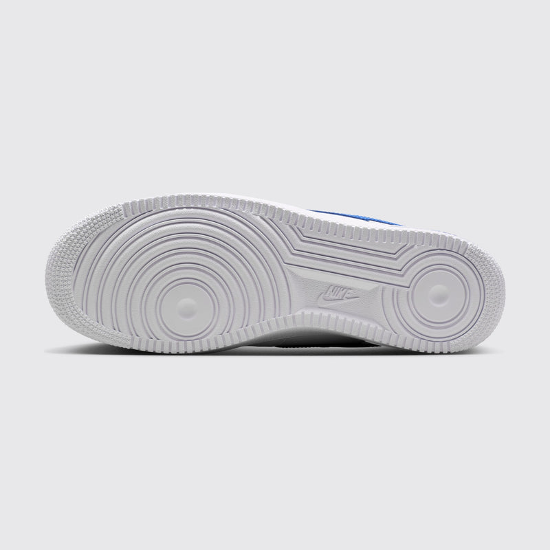 Nike Air Force 1 '07 White Game Royal zapatilla – vista de la suela