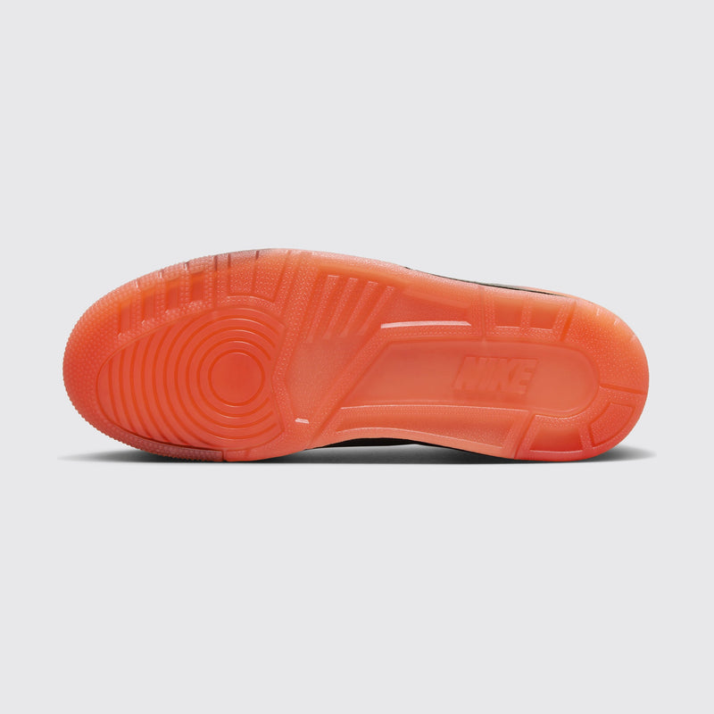 J Balvin x Air Jordan 3 Rio sneaker – outsole view