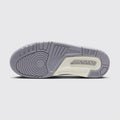 Air Jordan 3 Sail Metallic Silver de Mujer zapatilla – vista de la suela