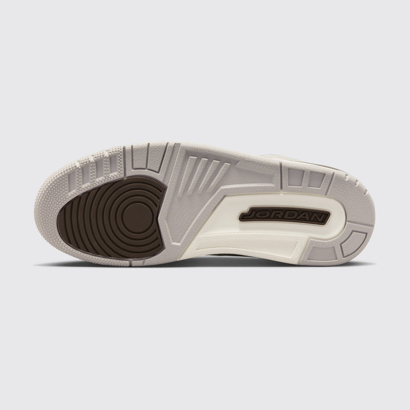Air Jordan 3 Orewood Brown zapatilla – vista de la suela
