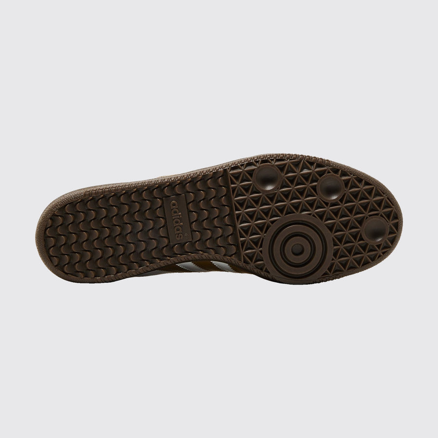 Adidas Samba OG White Brown Desert sneaker – outsole view