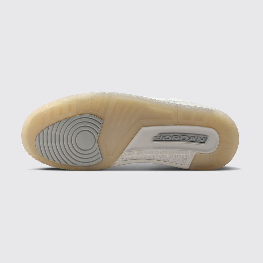 Air Jordan 3 Craft Ivory zapatilla – vista de la suela