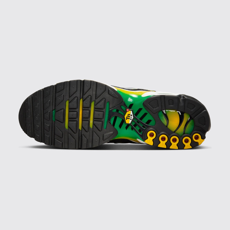 Nike Air Max Plus Varsity Maize Pine Green zapatilla – vista de la suela