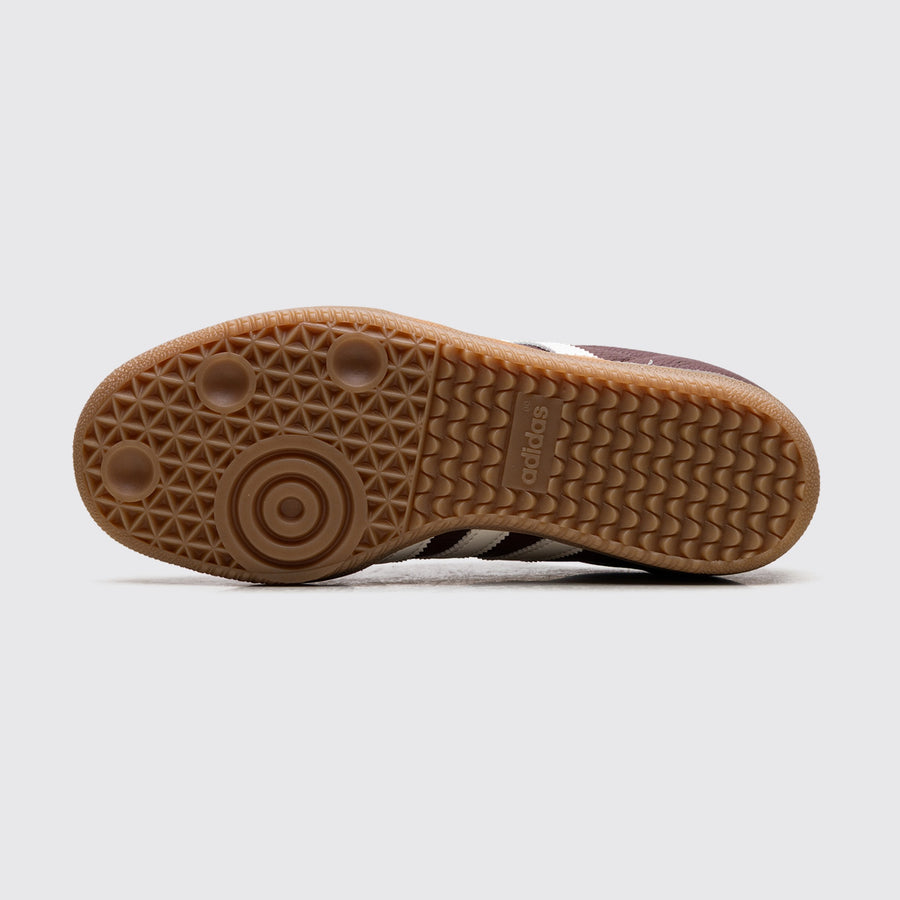 Adidas Samba OG Fox Brown Gum sneaker – outsole view