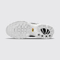 Women's Nike Air Max Plus Black White sneaker – outsole view