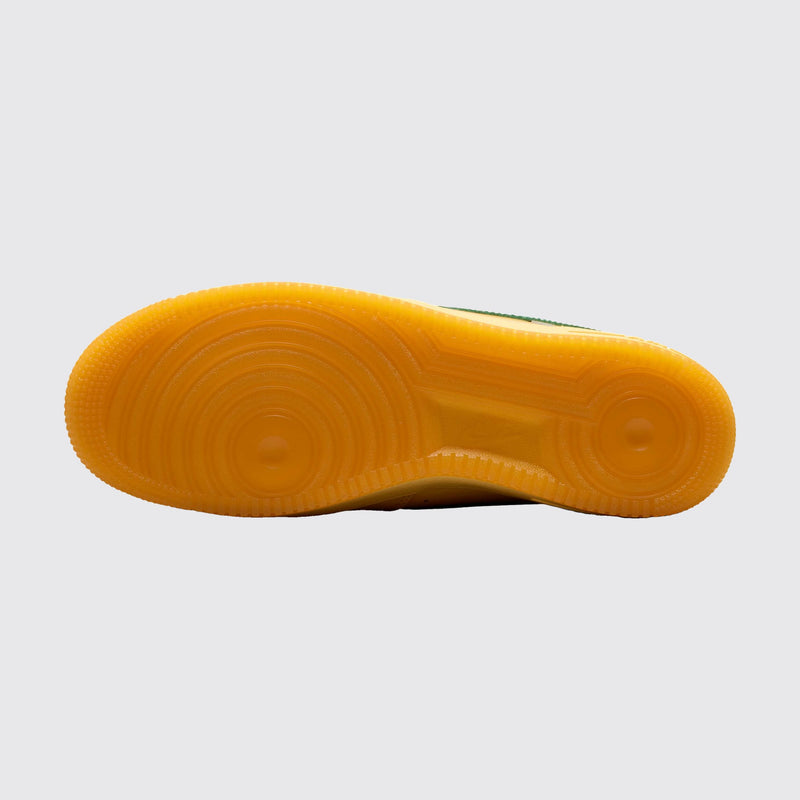 Nike Air Force 1 Low Topaz Gold Pine Green zapatilla – vista de la suela