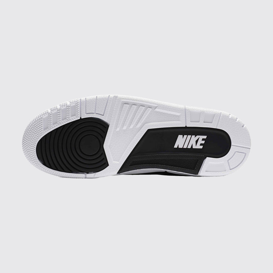 Fragment x Air Jordan 3 White sapatilha – vista da sola