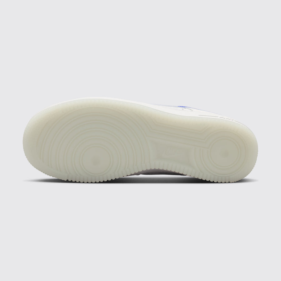 Nike Air Force 1 '07 LV8 Summit White Old Royal de Mujer zapatilla – vista de la suela