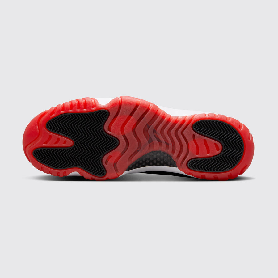 Air Jordan 11 Low Bred sneaker – outsole view