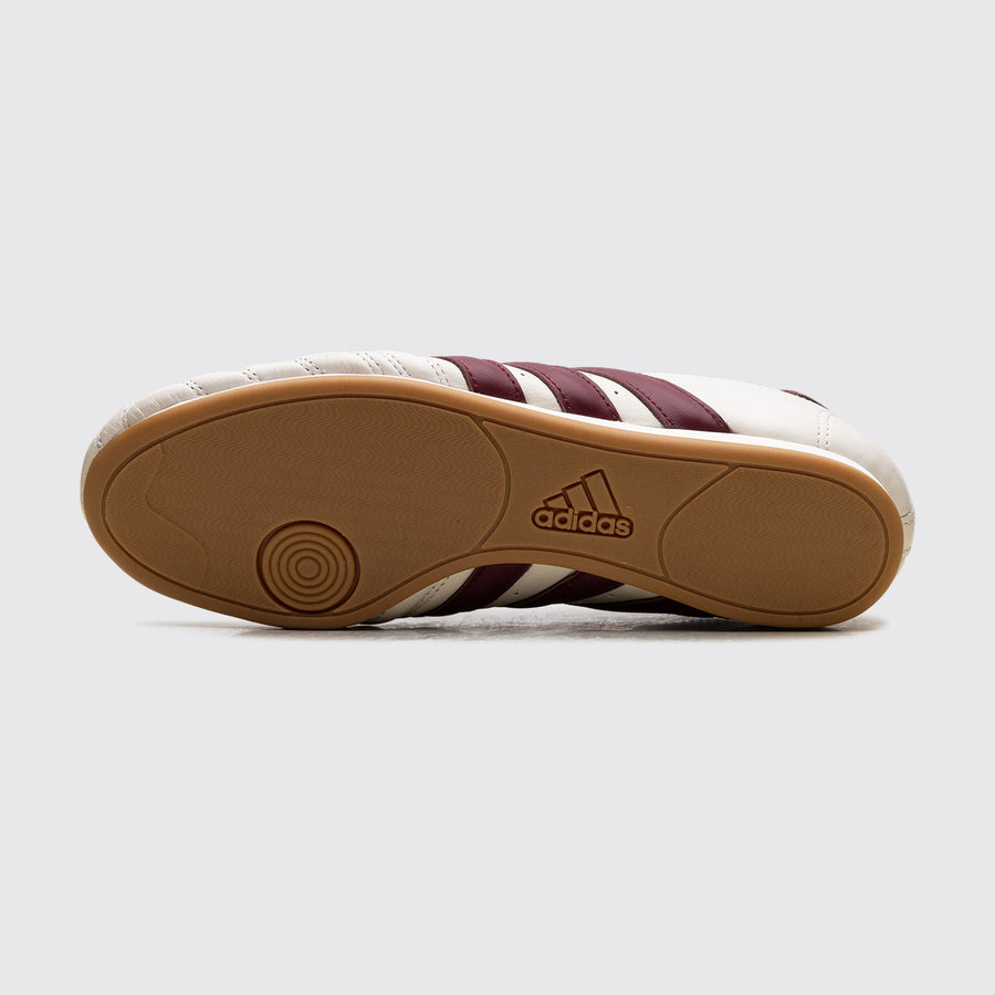 Adidas Taekwondo Off White Noble Maroon Damen Sneaker – Ansicht der Laufsohle