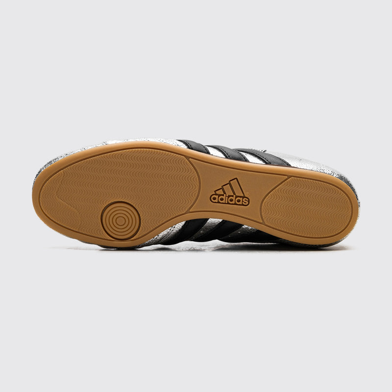 Adidas Taekwondo Silver Metallic Core Black Femme basket – vue de la semelle