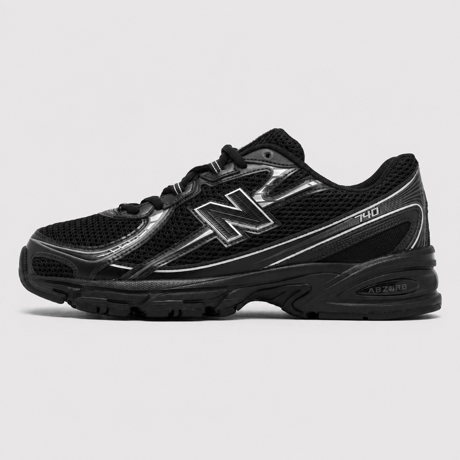 New Balance 740 Black Silver