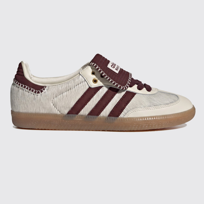 Sneaker Wales Bonner x Adidas Samba Pony Tonal Cream White – vue de l'autre profil