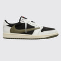 Travis Scott x Air Jordan 1 Low OG Medium Olive sneaker – other side view