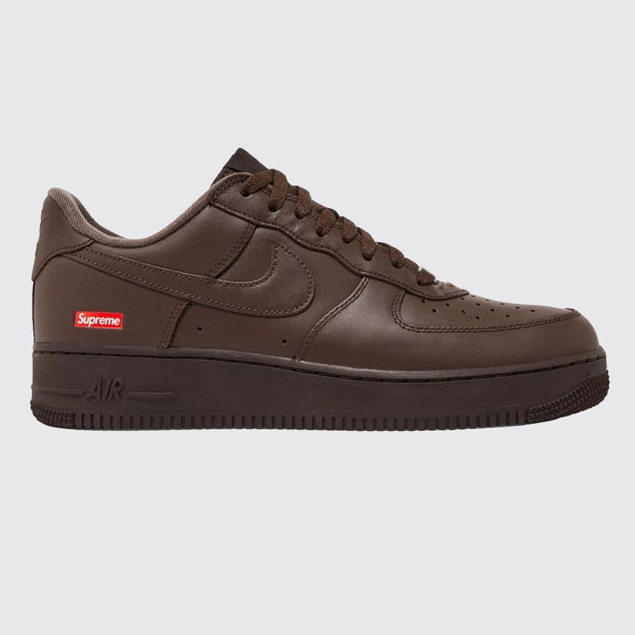 Supreme x Nike Air Force 1 Low Baroque Brown sneaker – other side view