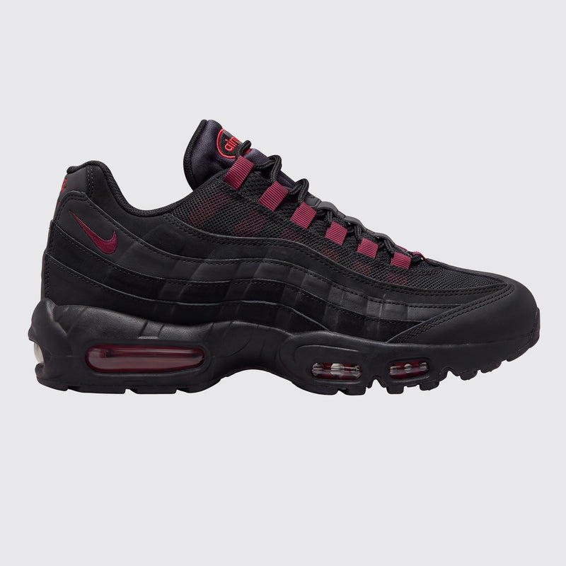 Nike Air Max 95 GS Black Red sneaker – other side view